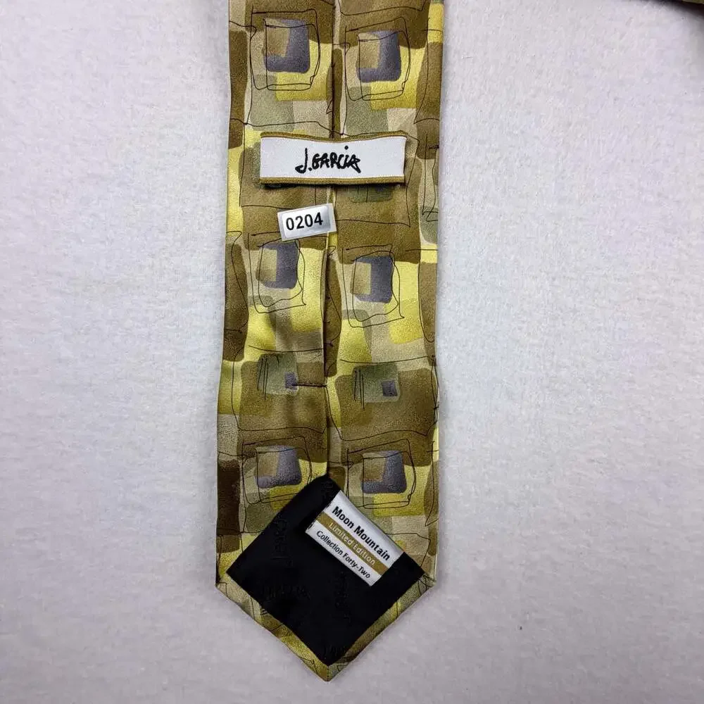 J. Garcia Moon Mountain Limited Edition Collection Forty-Two Men's Silk Necktie